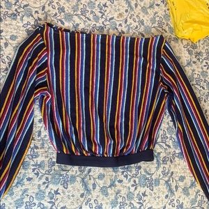 Off the shoulder blouse